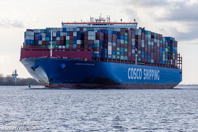 cosco shipping leo (Container Ship) - IMO 9783502, MMSI 477157800, Call Sign VRRO4 under the flag of Hong Kong