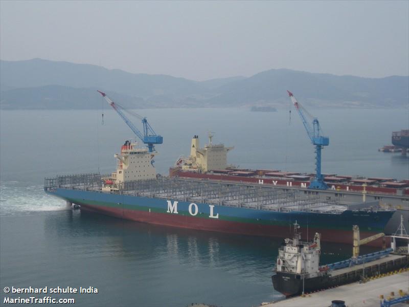 hans schulte (Container Ship) - IMO 9531909, MMSI 477802700, Call Sign VRIH6 under the flag of Hong Kong