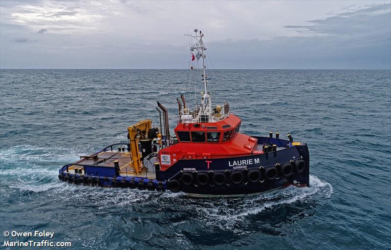 laurie m (Tug) - IMO 9633800, MMSI 503012770, Call Sign VJN4640 under the flag of Australia