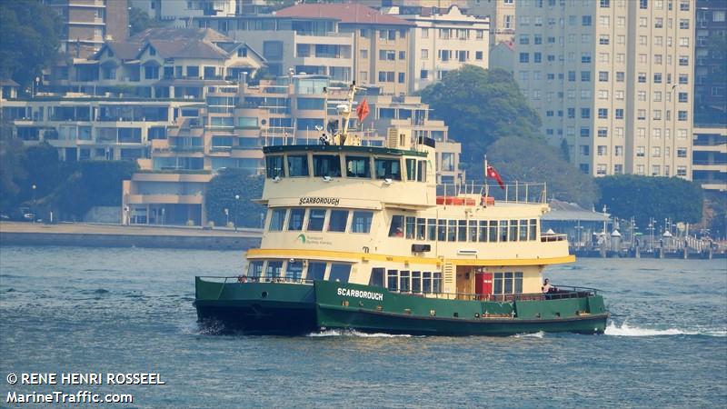 scarborough (Passenger ship) - IMO , MMSI 503345600, Call Sign VJ6976 under the flag of Australia