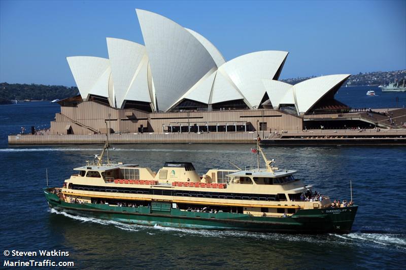 queenscliff (Passenger ship) - IMO , MMSI 503605000, Call Sign 15180 under the flag of Australia