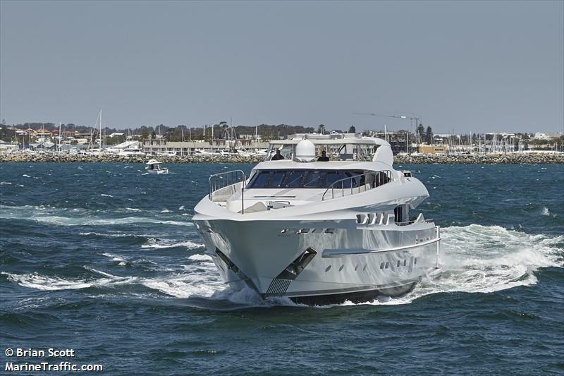 infinity pacific (Yacht) - IMO 8681393, MMSI 503644000, Call Sign VNUL under the flag of Australia