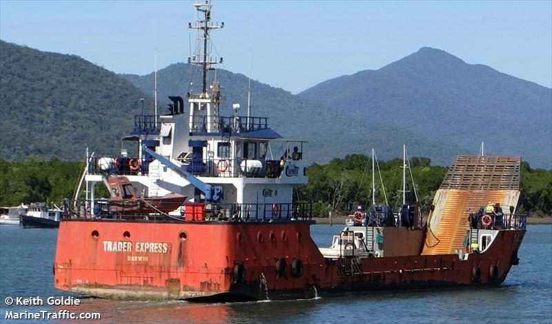 trader express (Landing Craft) - IMO 9689328, MMSI 503794000, Call Sign VHBD under the flag of Australia