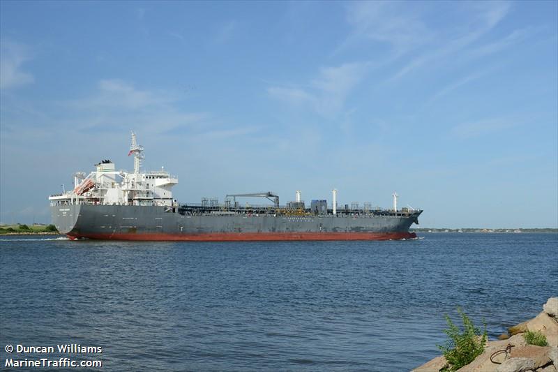 intrepid seahawk (Chemical/Oil Products Tanker) - IMO 9576777, MMSI 538004486, Call Sign V7XI2 under the flag of Marshall Islands