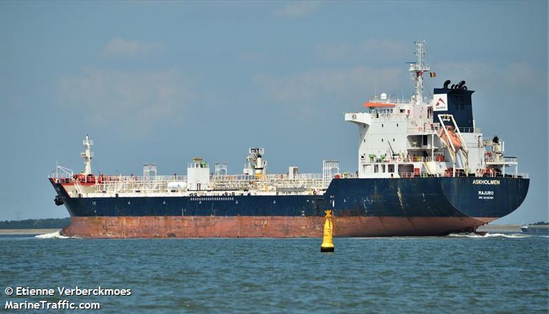 askholmen (Chemical/Oil Products Tanker) - IMO 9436381, MMSI 538005552, Call Sign V7RU4 under the flag of Marshall Islands