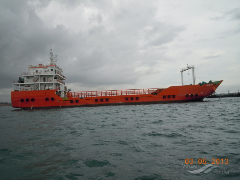 dl scorpio (Landing Craft) - IMO 9628491, MMSI 540012400, Call Sign FIQG under the flag of New Caledonia