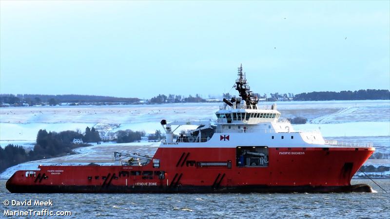 pacific duchess (Offshore Tug/Supply Ship) - IMO 9631424, MMSI 563616000, Call Sign 9V9515 under the flag of Singapore