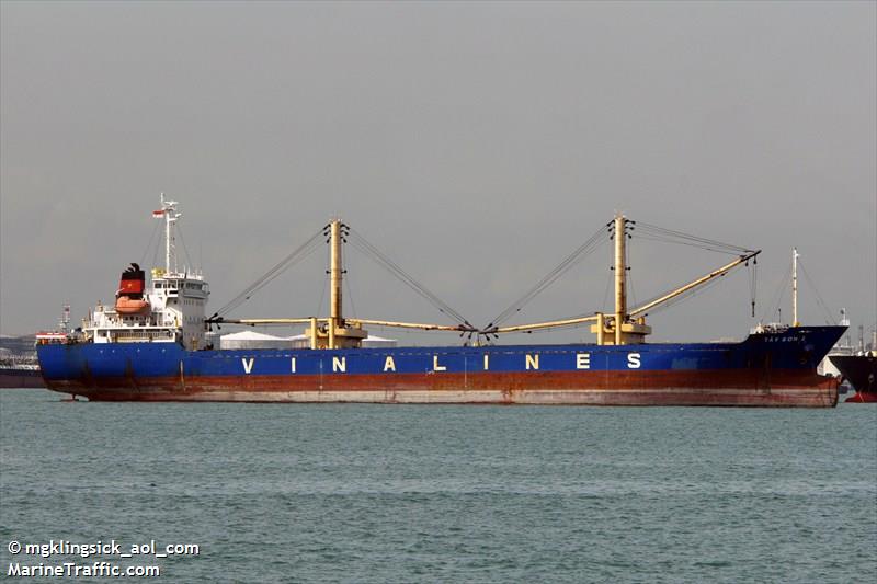 tay son 2 (General Cargo Ship) - IMO 9343041, MMSI 574294000, Call Sign 3WLS under the flag of Vietnam