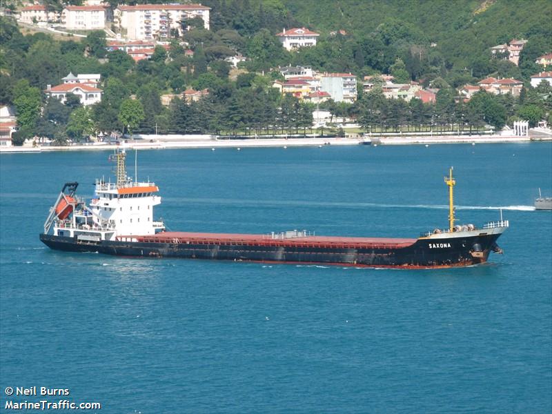 saxona (General Cargo Ship) - IMO 9371024, MMSI 636012771, Call Sign A8HT3 under the flag of Liberia