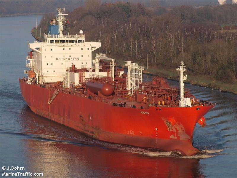 kent (LPG Tanker) - IMO 9343118, MMSI 636013308, Call Sign A8MA5 under the flag of Liberia