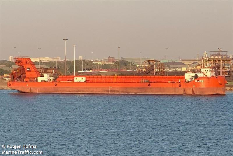 hawk (Trans Shipment Vessel) - IMO 9525728, MMSI 636013903 under the flag of Liberia