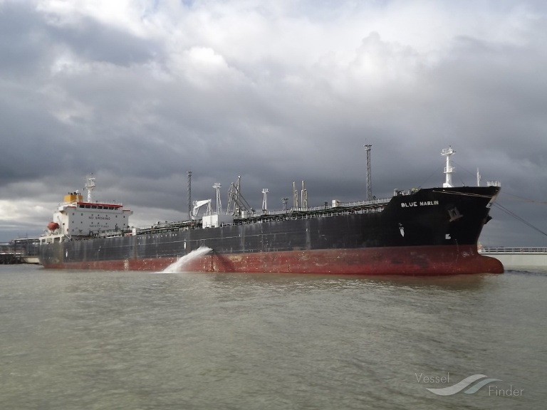 blue marlin (Oil Products Tanker) - IMO 9215115, MMSI 636014065, Call Sign A8RB9 under the flag of Liberia