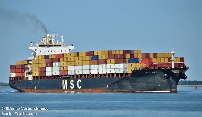 msc zlata r. (Container Ship) - IMO 9227314, MMSI 636016436, Call Sign D5GE5 under the flag of Liberia