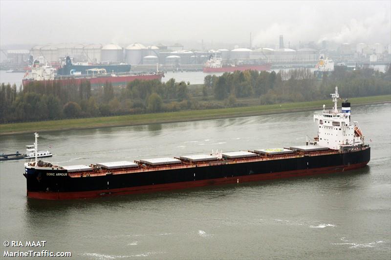 doric armour (Bulk Carrier) - IMO 9764049, MMSI 636018154, Call Sign D5OK8 under the flag of Liberia