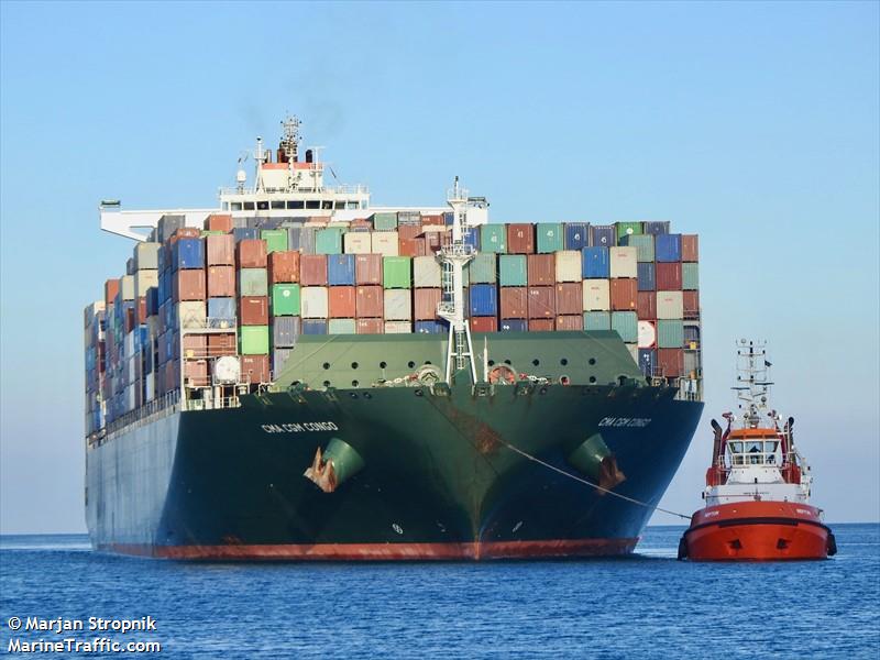 cma cgm congo (Container Ship) - IMO 9679892, MMSI 636018564, Call Sign D5QG7 under the flag of Liberia