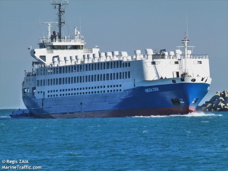 omegastar (Livestock Carrier) - IMO 8917742, MMSI 667001713, Call Sign 9LU2516 under the flag of Sierra Leone