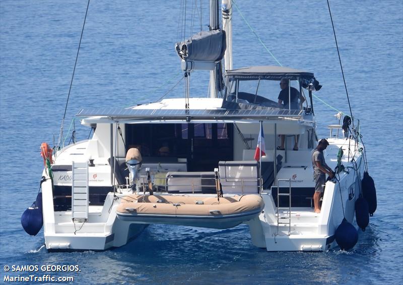 kadima (Sailing vessel) - IMO , MMSI 228112150, Call Sign FAJ5636 under the flag of France