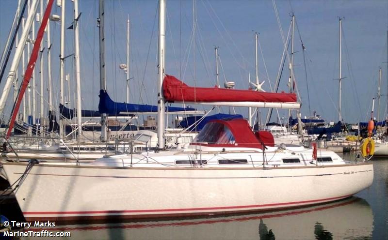 armorel (Sailing vessel) - IMO , MMSI 235025386, Call Sign MXKI3 under the flag of United Kingdom (UK)