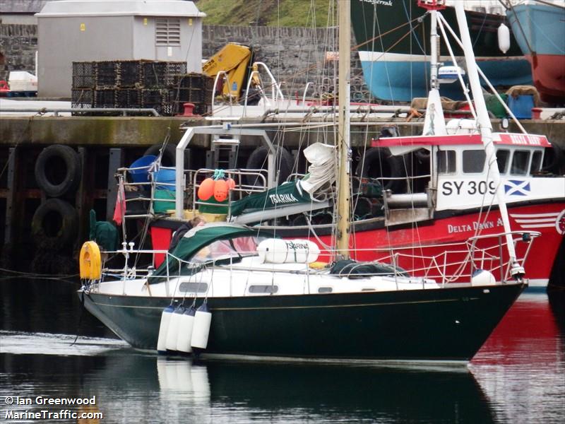 tsarina (Sailing vessel) - IMO , MMSI 235087758 under the flag of United Kingdom (UK)