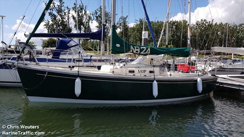 skip (Pleasure craft) - IMO , MMSI 244008697, Call Sign PG8181 under the flag of Netherlands