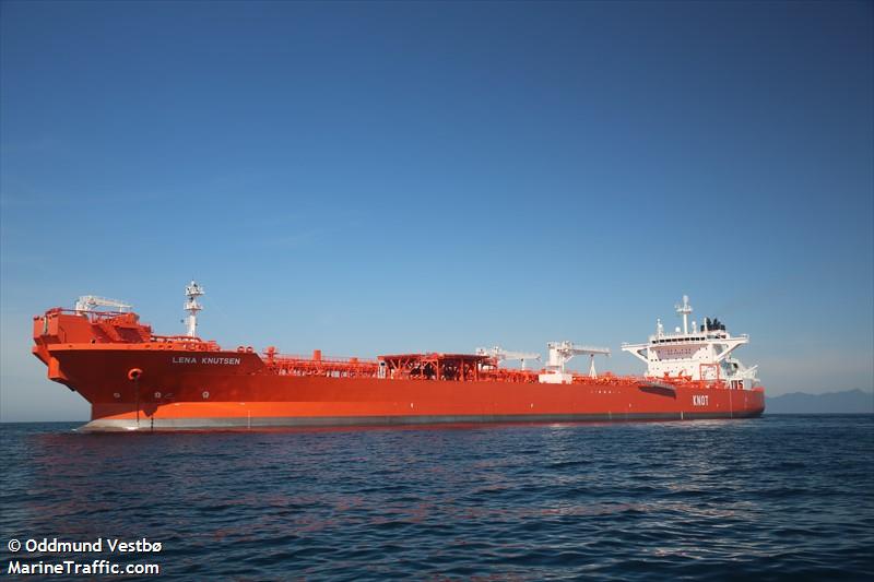 lena knutsen (Crude Oil Tanker) - IMO 9782766, MMSI 257125000, Call Sign LAZD7 under the flag of Norway