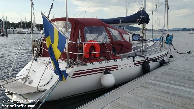 waterloo (Sailing vessel) - IMO , MMSI 265748740, Call Sign SC2076 under the flag of Sweden