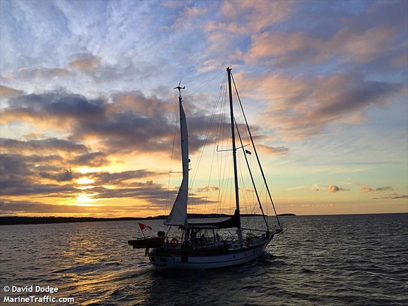 vagabond 47 (Sailing vessel) - IMO , MMSI 316031128, Call Sign VEO CDD under the flag of Canada
