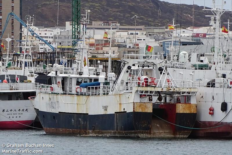 dunboy (Fishing Vessel) - IMO 9147564, MMSI 613770000, Call Sign TJMC991 under the flag of Cameroon