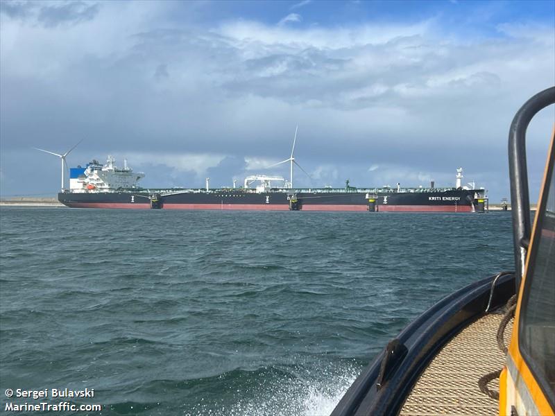 kriti energy (Crude Oil Tanker) - IMO 9935636, MMSI 636021944, Call Sign 5LGL4 under the flag of Liberia