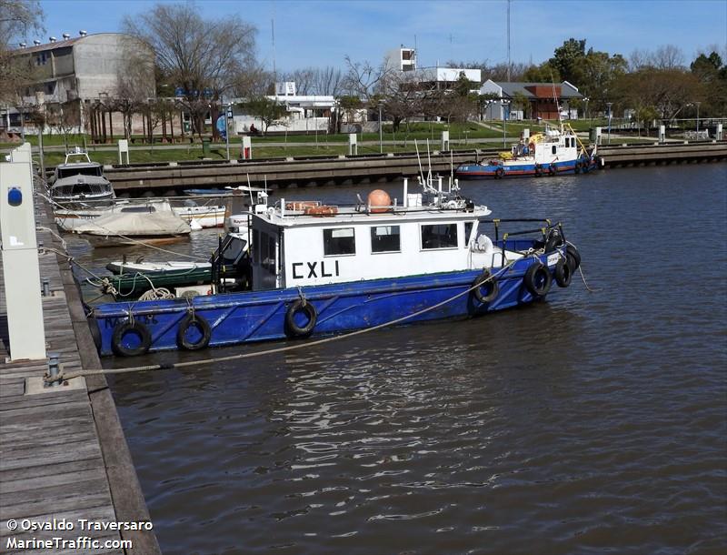 capitan halfdan (Passenger ship) - IMO , MMSI 770006686, Call Sign CXLI under the flag of Uruguay