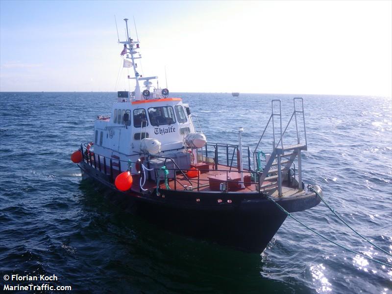 thjalfe (Cargo ship) - IMO , MMSI 219004903, Call Sign OUQG under the flag of Denmark