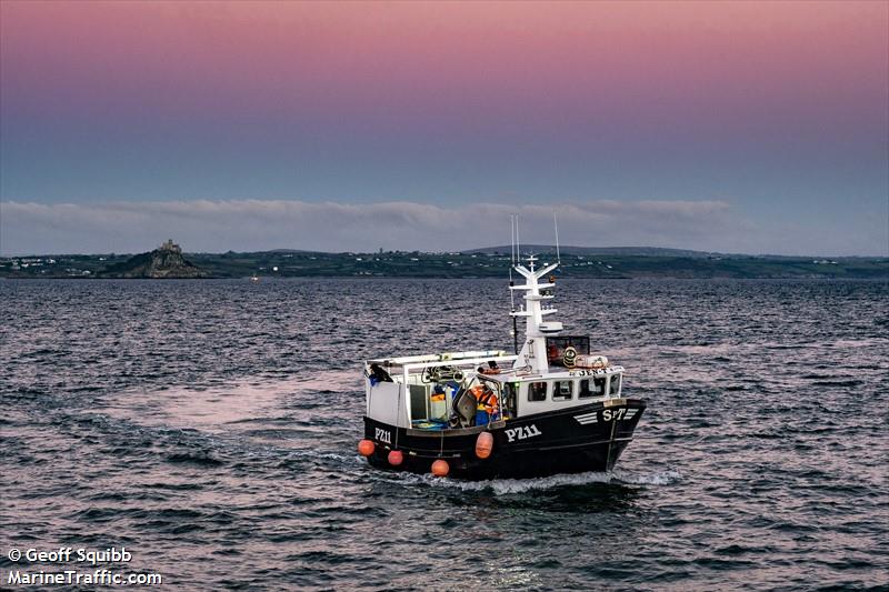 jen t (Fishing vessel) - IMO , MMSI 235087196, Call Sign MNZA8 under the flag of United Kingdom (UK)
