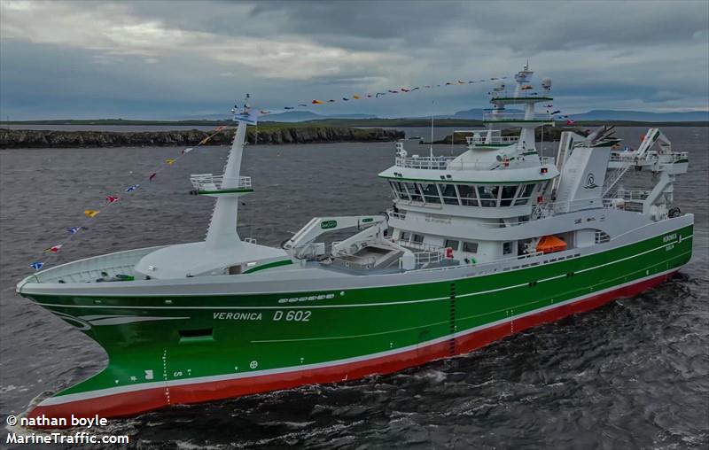 veronica (Fishing Vessel) - IMO 9893553, MMSI 250006235, Call Sign EIYB3 under the flag of Ireland