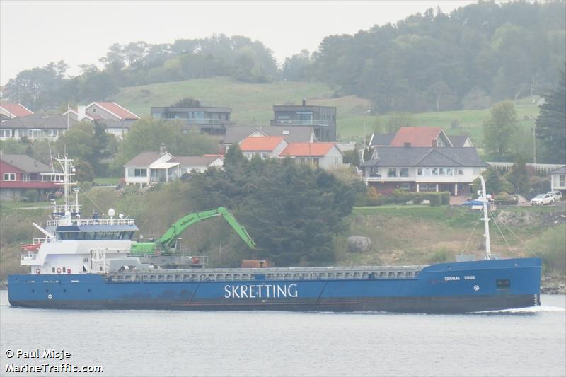 eidsvaag sirius (General Cargo Ship) - IMO 9279044, MMSI 257414000, Call Sign JXMZ under the flag of Norway