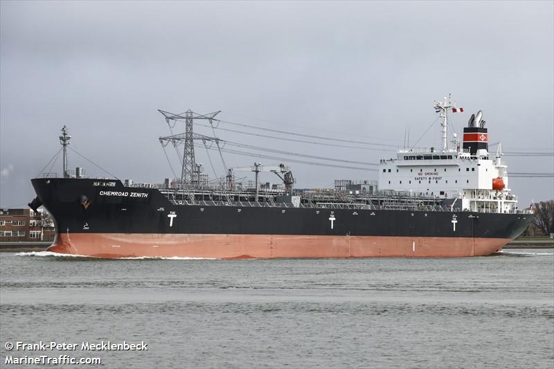 chemroad zenith (Chemical/Oil Products Tanker) - IMO 9926300, MMSI 352001285, Call Sign 3E4029 under the flag of Panama