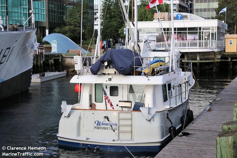 wanderer (Pleasure craft) - IMO , MMSI 368033190, Call Sign WDK2186 under the flag of United States (USA)