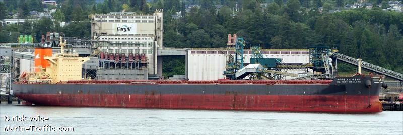 hl port hedland (Bulk Carrier) - IMO 9454527, MMSI 440194000, Call Sign D7FT under the flag of Korea
