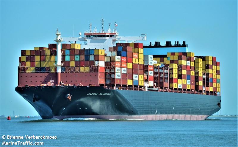 maersk cambridge (Container Ship) - IMO 9924182, MMSI 636021337, Call Sign 5LDM2 under the flag of Liberia