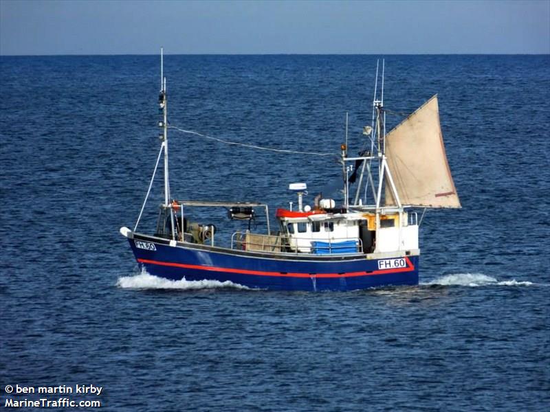 fv new harmony fh60 (Fishing vessel) - IMO , MMSI 235071779, Call Sign MQXF4 under the flag of United Kingdom (UK)