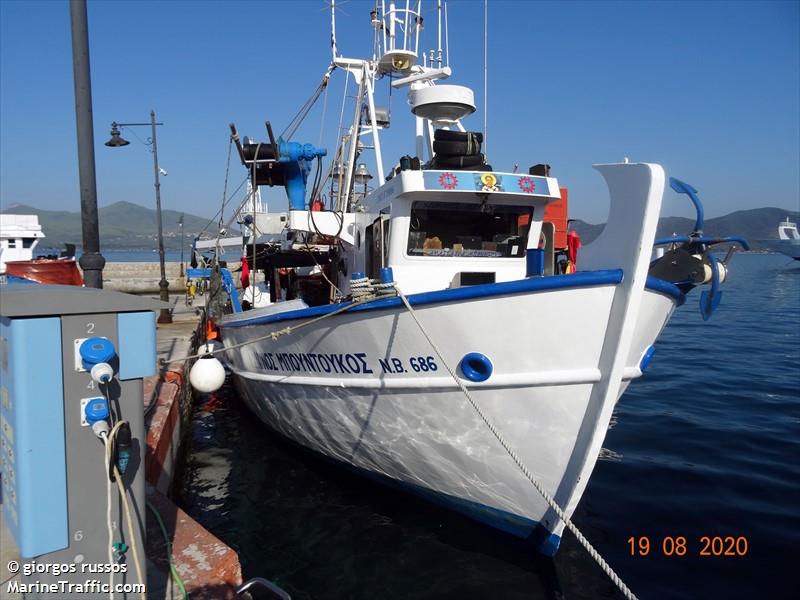 konstinos boudoukos (Fishing vessel) - IMO 8789066, MMSI 239400000, Call Sign SV2683 under the flag of Greece