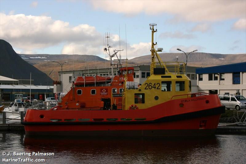 sturla halldorsson (Pilot) - IMO , MMSI 251753110, Call Sign TF2642 under the flag of Iceland