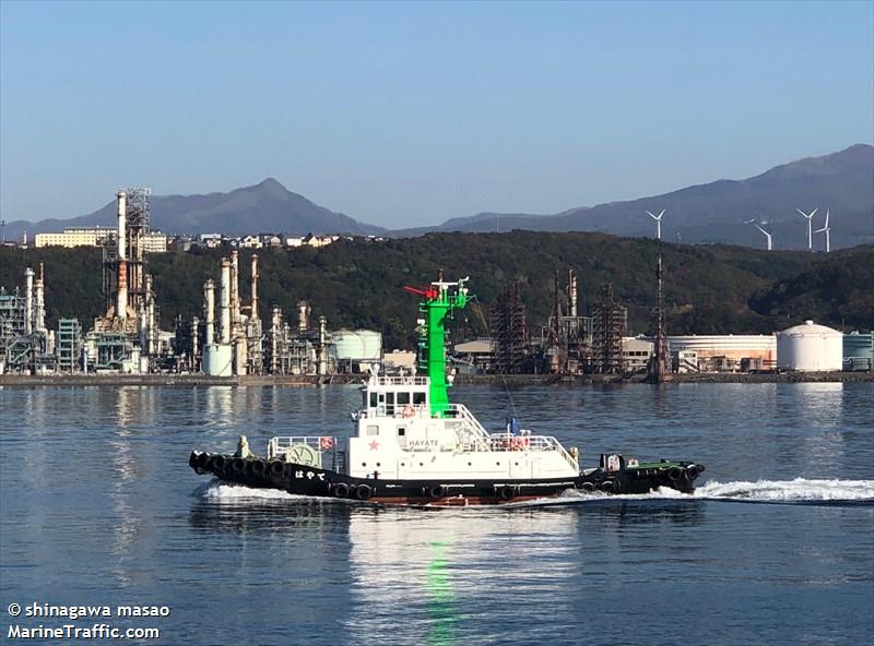 hayate (Tug) - IMO , MMSI 431005506 under the flag of Japan