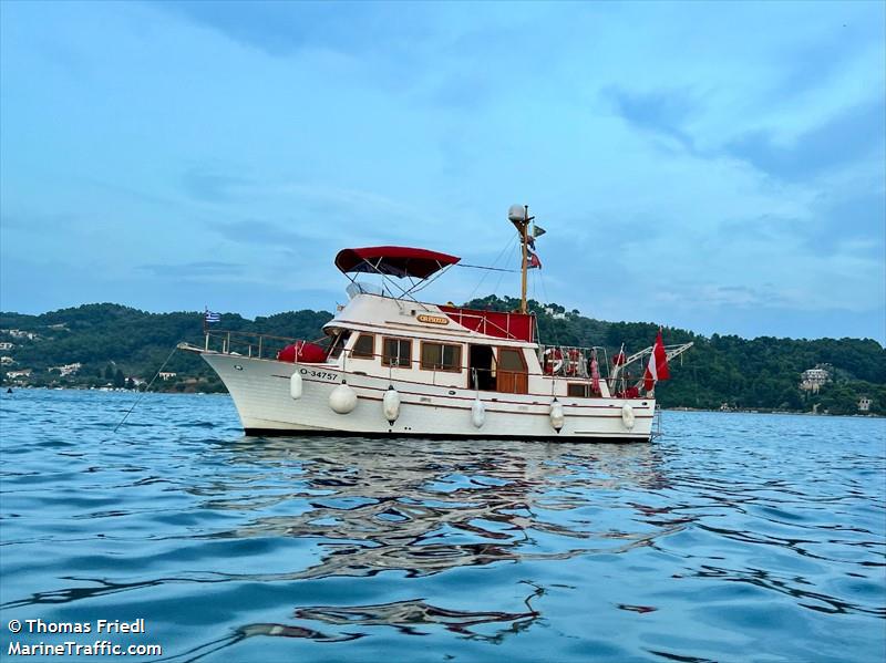 orpheus (Pleasure craft) - IMO , MMSI 203242425 under the flag of Austria