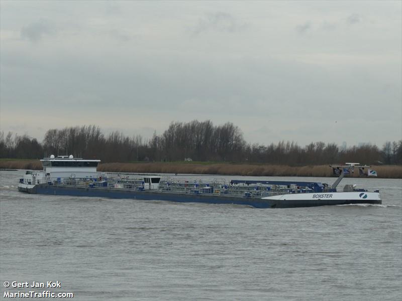 boxster (Tanker) - IMO , MMSI 205419290, Call Sign OT4192 under the flag of Belgium