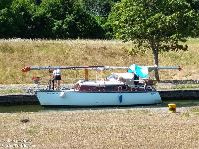 sy transeamus (Pleasure craft) - IMO , MMSI 211691290, Call Sign DC8367 under the flag of Germany