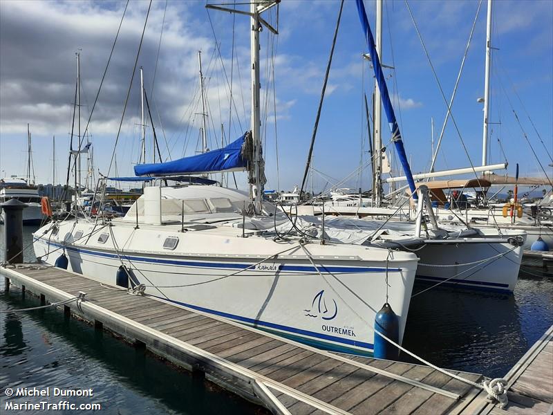 kamala (Sailing vessel) - IMO , MMSI 227604990, Call Sign FGD9158 under the flag of France