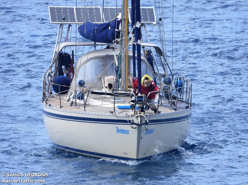 dreamer (Pleasure craft) - IMO , MMSI 235089275, Call Sign VQNW9 under the flag of United Kingdom (UK)