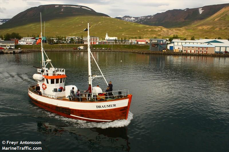 draumur (Passenger ship) - IMO , MMSI 251052110, Call Sign TFTY under the flag of Iceland