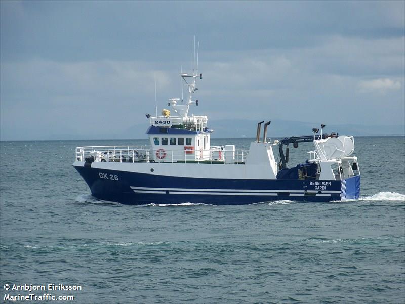 benni saem (Fishing Vessel) - IMO 9224233, MMSI 251081110, Call Sign TFGP under the flag of Iceland