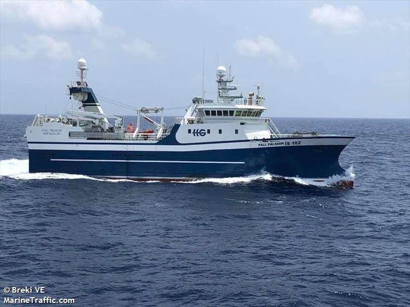 pall palsson (Fishing Vessel) - IMO 9755543, MMSI 251277000, Call Sign TFPH under the flag of Iceland